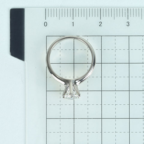 Pre-owned PT900 Diamond Ring, 0.71ct, 4.1g, with Ginza Wako Certificate, #7 