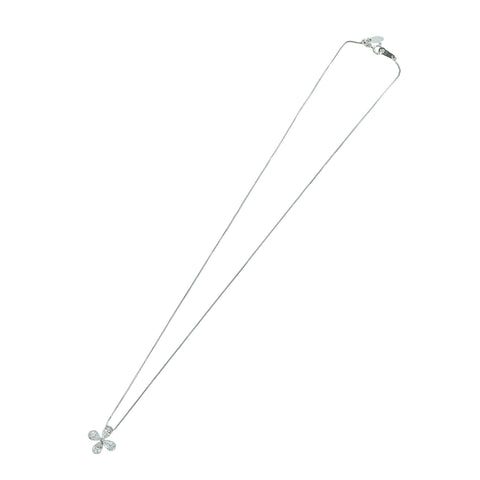 【中古】 K18/K18WG DIAMONDダイヤモンドペンダントネックレス Necklace D1.37ct 4.5g