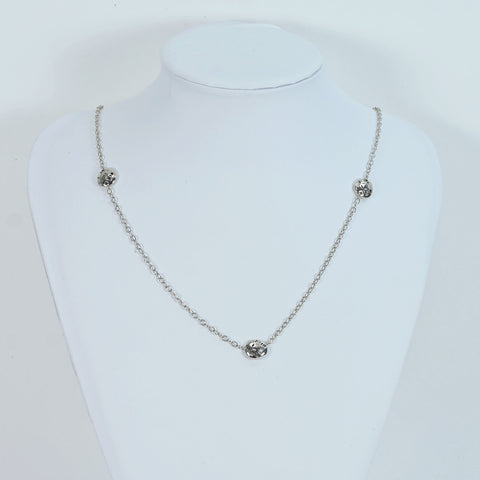 [Pre-owned] LOUIS VUITTON Necklace, 18K White Gold, 27.6g, One Price 
