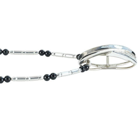 [Pre-owned] Sekikazu Partina Necklace, 18K White Gold, Diamond Pendant Necklace, 9.2g 