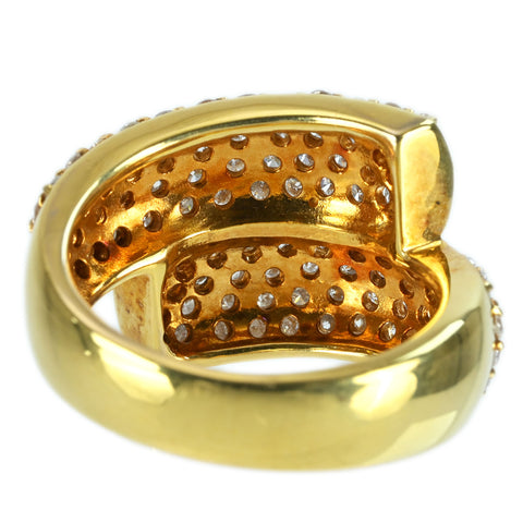 【中古】K18YG DIAMOND RING ダイヤモンドリング D1.51ct 10.7g #12