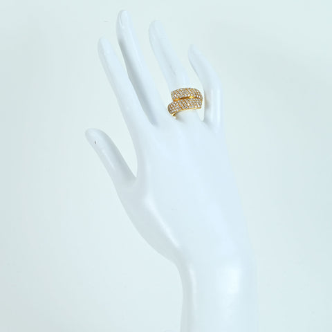【中古】K18YG DIAMOND RING ダイヤモンドリング D1.51ct 10.7g #12