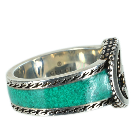 【中古】GUCCI グッチ SV インターロッキングGリング 6.9g #12.5 ONE PRICE