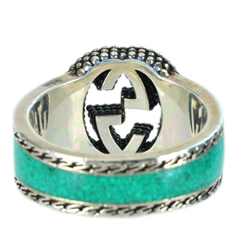 【中古】GUCCI グッチ SV インターロッキングGリング 6.9g #12.5 ONE PRICE