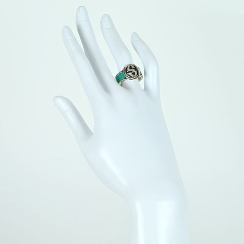 【中古】GUCCI グッチ SV インターロッキングGリング 6.9g #12.5 ONE PRICE