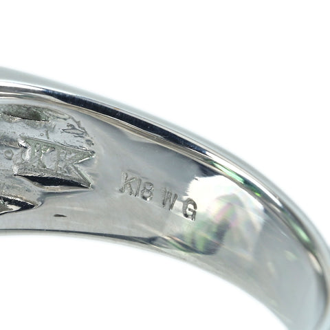 【中古】 菊池伊佐子 K18WG TOURMALINE RING トルマリンリング T2.17ct G 0.14ct 0.06ct 9.6g #15
