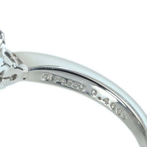 【中古】MIKIMOTO ミキモト PT950 ALEXANDRITE RING アレキサンドライトリング A0.42ct D0.62ct 6.1g #15 ONE PRICE