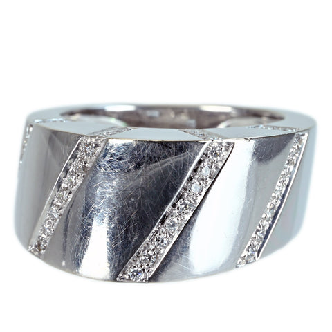 【中古】Ponte Vecchio ポンテ・ヴェッキオ K18YG DIAMOND RINGダイヤモンドリング D0.26ct 13.9g #10 ONE PRICE