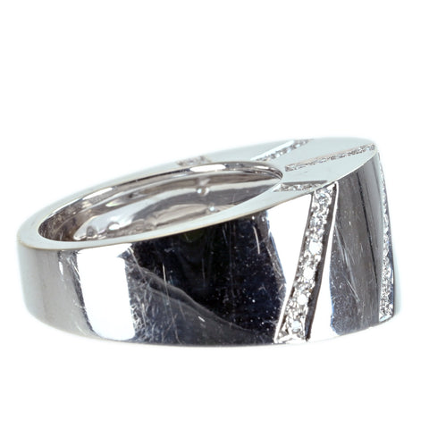 【中古】Ponte Vecchio ポンテ・ヴェッキオ K18YG DIAMOND RINGダイヤモンドリング D0.26ct 13.9g #10 ONE PRICE