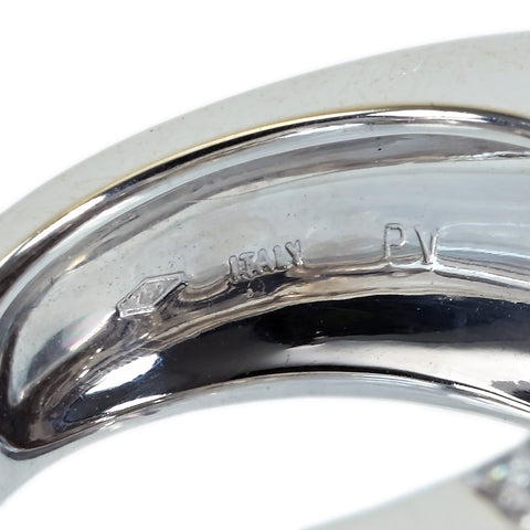 【中古】Ponte Vecchio ポンテ・ヴェッキオ K18YG DIAMOND RINGダイヤモンドリング D0.26ct 13.9g #10 ONE PRICE