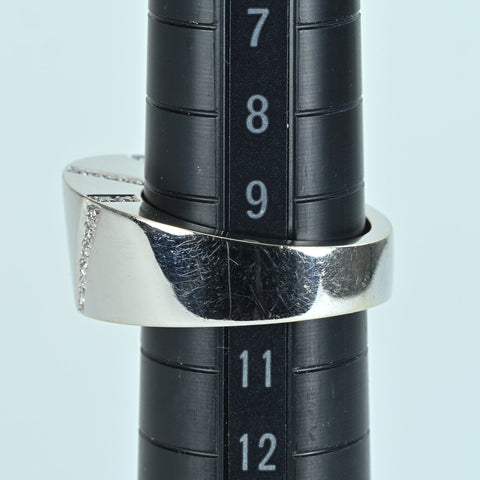 【中古】Ponte Vecchio ポンテ・ヴェッキオ K18YG DIAMOND RINGダイヤモンドリング D0.26ct 13.9g #10 ONE PRICE