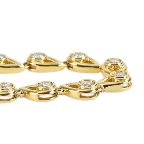 【中古】K18YG DIAMOND NECKLACE ダイヤモンドネックレス D5.02ct 35.7g