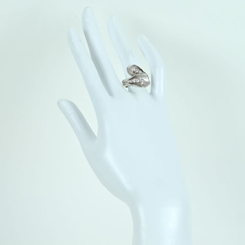 【中古】 PT900 DIAMOND RING ダイヤモンドリング D0.63ct 14.8g #12