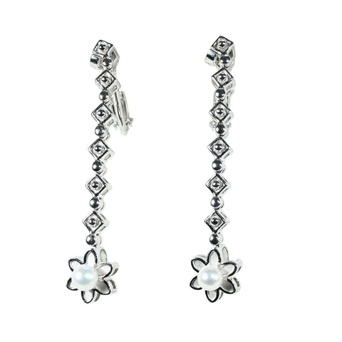 【中古】TASAKI タサキ K18WG AKOYA PEARL EARRINGS アコヤパールイヤリング 3.9mm 8.3g ONE PRICE