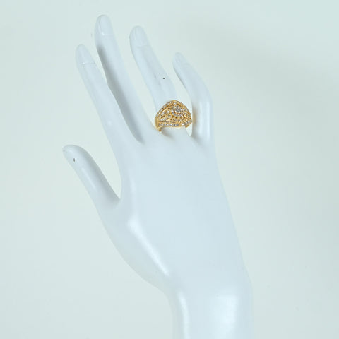 【中古】K18YG DIAMOND RING ダイヤモンドリング D1.00ct 6.1g #13