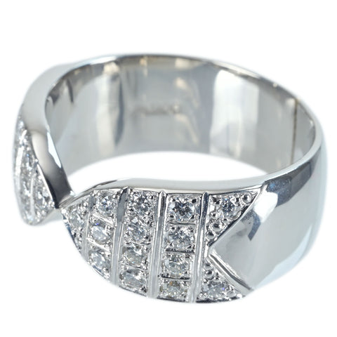 【中古】PT900 DIAMOND RING ダイヤモンドリング D0.56ct 12.2g #14