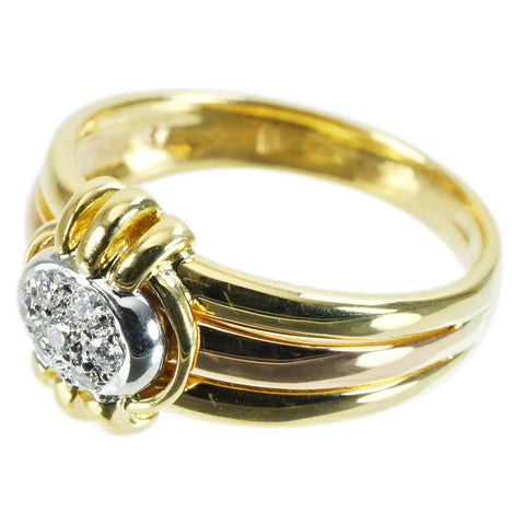 【中古】DAMIANI ダミアーニ K18YG/K18PG DIAMOND RING ダイヤモンドリング 5.7g ＃13 ONE PRICE