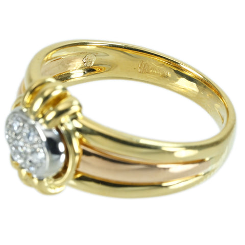 【中古】DAMIANI ダミアーニ K18YG/K18PG DIAMOND RING ダイヤモンドリング 5.7g ＃13 ONE PRICE
