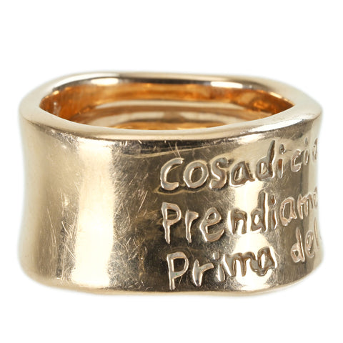 【中古】PONTE VECCHIO ポンテヴェッキオ K18PG RING ピンクゴールドダイヤモンドリング D0.08ct 11.8g #8