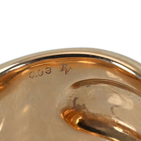 【中古】PONTE VECCHIO ポンテヴェッキオ K18PG RING ピンクゴールドダイヤモンドリング D0.08ct 11.8g #8