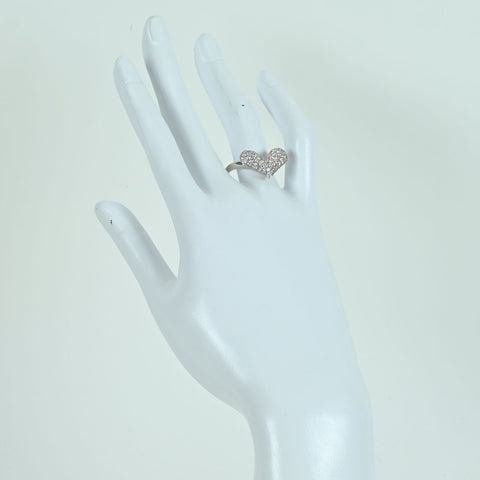 【中古】 PT900 DIAMOND RING ダイヤモンドリング D0.90ct 9.2g #16
