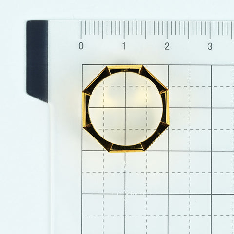 【中古】GUCCI K18YG RING トゥラブリング 6.5g #12 ONE PRICE