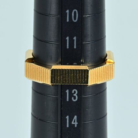 【中古】GUCCI K18YG RING トゥラブリング 6.5g #12 ONE PRICE