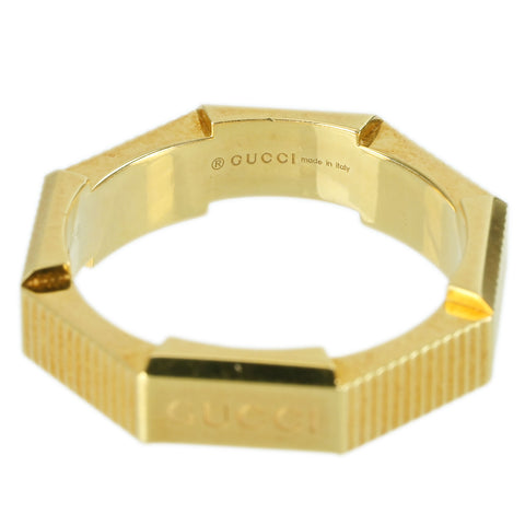 【中古】GUCCI K18YG RING トゥラブリング 6.5g #12 ONE PRICE