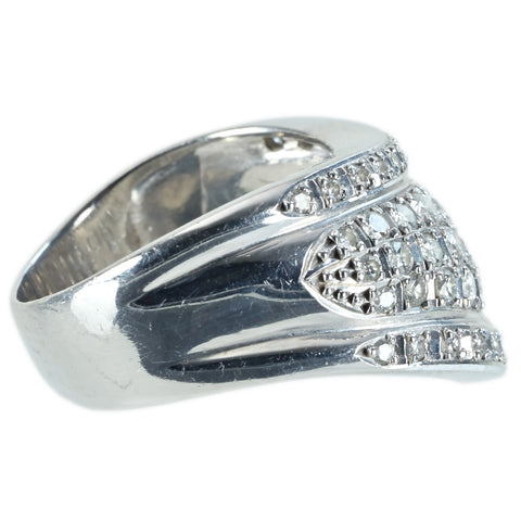 【中古】PT900 DIAMOND RING ダイヤモンドリング D1.00ct 13.2g #18