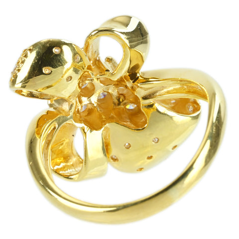 [Used] K18YG DIAMOND RING D0.51ct 6.6g #8