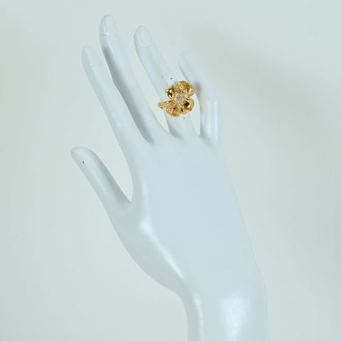 [Used] K18YG DIAMOND RING D0.51ct 6.6g #8