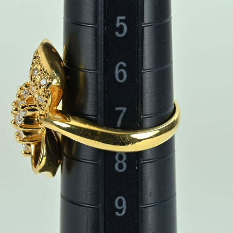 [Used] K18YG DIAMOND RING D0.51ct 6.6g #8