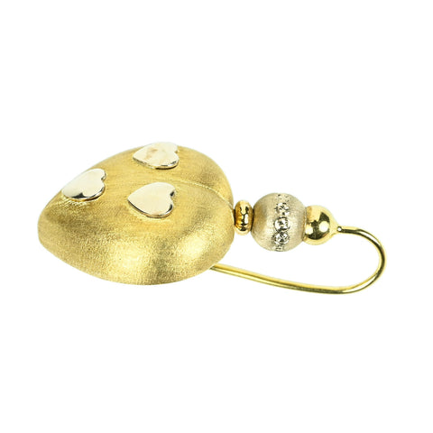 【中古】K18YG EARRINGS ゴールド エアロフォーミングピアス 9.9g