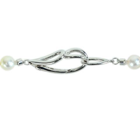 【中古】 SV BAROQUE PEARL NECKLACE バロックパールネックレス 10-12mm 88g