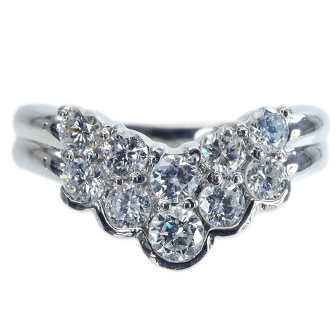 [Used] PT900 DIAMOND RING Diamond Ring D1.00ct 6.3g #12 