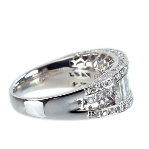 【中古】PT900 DIAMOND RING ダイヤモンドリング  D1.61ct 11.1g #14