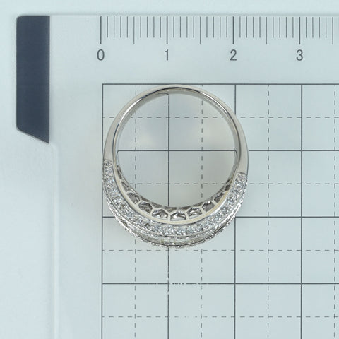 【中古】PT900 DIAMOND RING ダイヤモンドリング  D1.61ct 11.1g #14