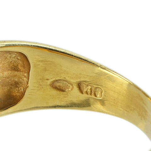 【中古】K18YG DIAMOND RING ダイヤモンドリング D1.00ct 5.0g #15.5