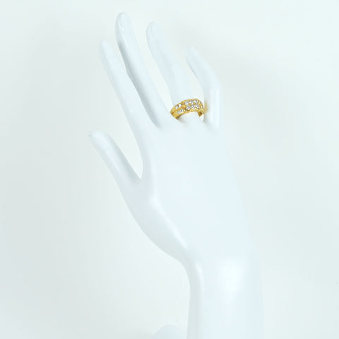 【中古】K18YG DIAMOND RING ダイヤモンドリング D1.00ct 5.0g #15.5