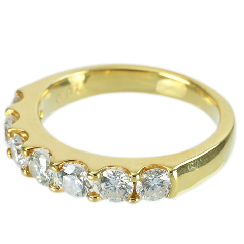 [Used] K18YG DIAMOND RING Diamond Ring D1.00ct 5.2g #10.5 