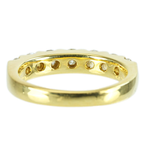 [Used] K18YG DIAMOND RING Diamond Ring D1.00ct 5.2g #10.5 