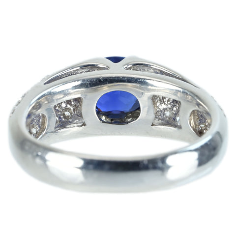 [Used] PT900 SAPPHIRE RING Sapphire Ring S1.28ct D0.31ct 8.0g #10.5 