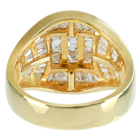 【中古】K18YG DIAMOND RING ダイヤモンドリング D1.83ct 6.9g #12.5