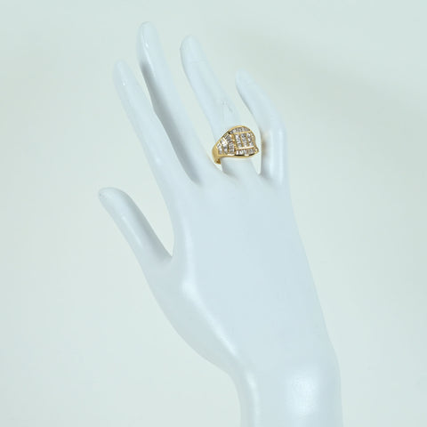 【中古】K18YG DIAMOND RING ダイヤモンドリング D1.83ct 6.9g #12.5