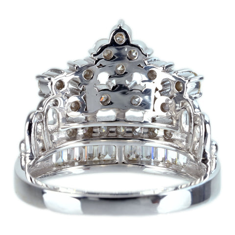 【中古】K18WG DIAMOND RING ダイヤモンドリング D1.14ct 7.2g #12