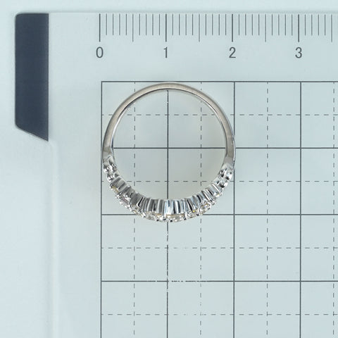 【中古】K18WG DIAMOND RING ダイヤモンドリング D1.14ct 7.2g #12