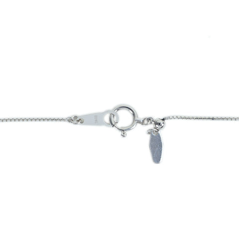 【中古】 K18WG TOURMALINE NECKLACE ピンクトルマリンペンダントネックレス T2.00ct D0.30ct 3.8g