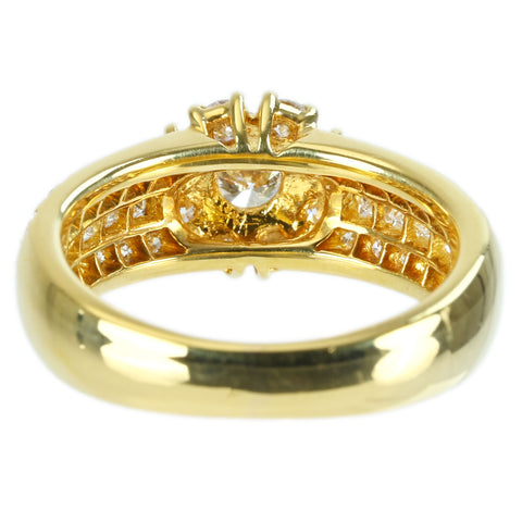 【中古】K18YG DIAMOND RING ダイヤモンドリング D1.18ct 5.7g #9
