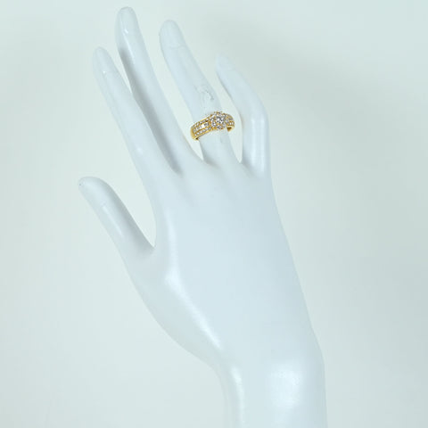 【中古】K18YG DIAMOND RING ダイヤモンドリング D1.18ct 5.7g #9