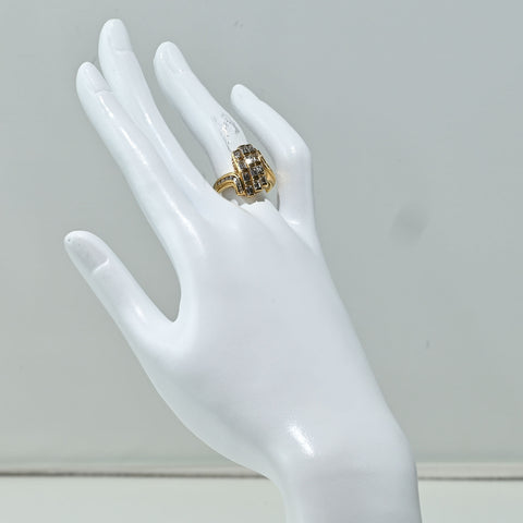 【中古】K18YG DIAMOND RING ダイヤモンドリング D2.01ct 7.4g #12.5